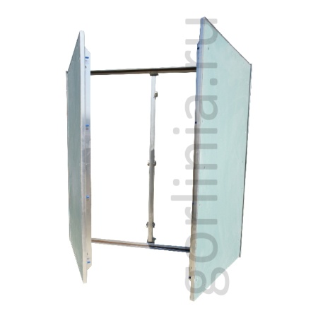 Люк под покраску Гиппократ 600п*1000 двухдверный стеновой стеновой