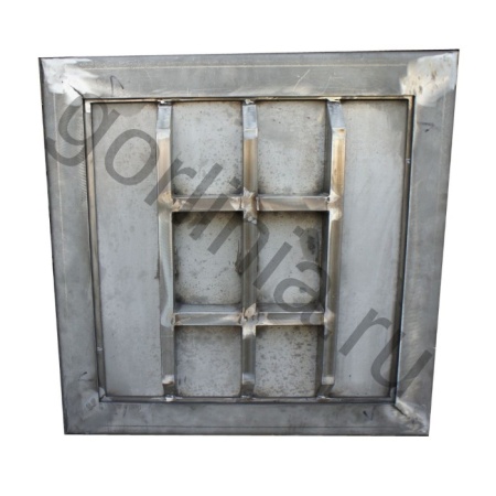 Съемный люк под брусчатку Проспект-ВН из нержавейки вид снизу